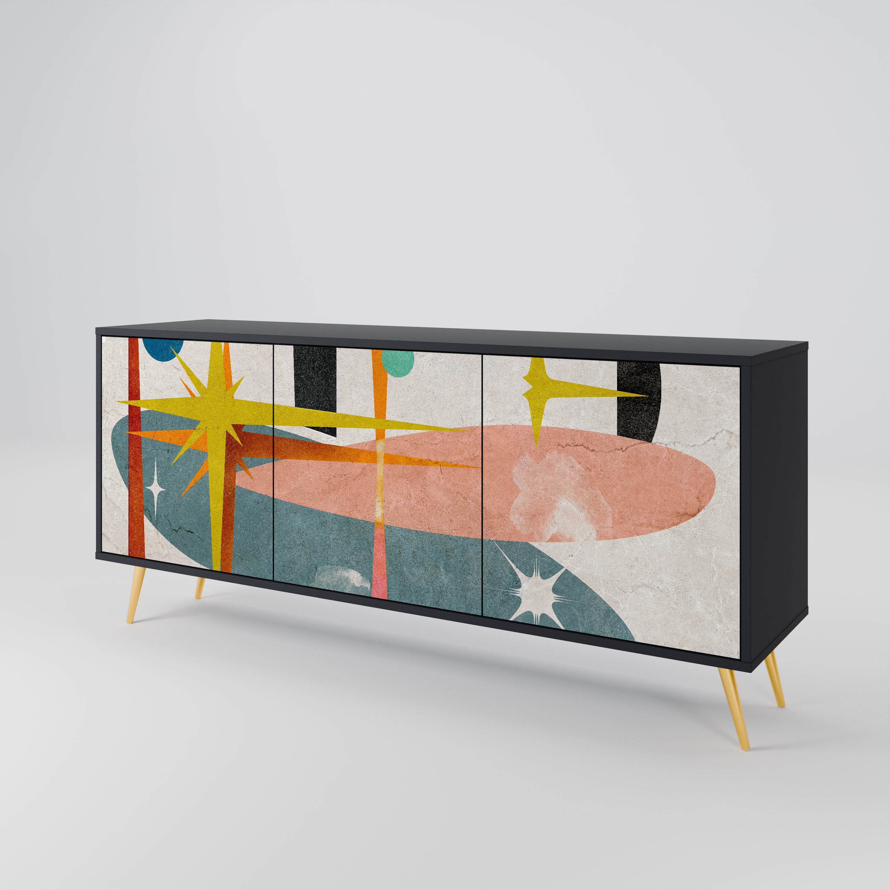 INTERSTELLAR VIBES 3-Door Sideboard
