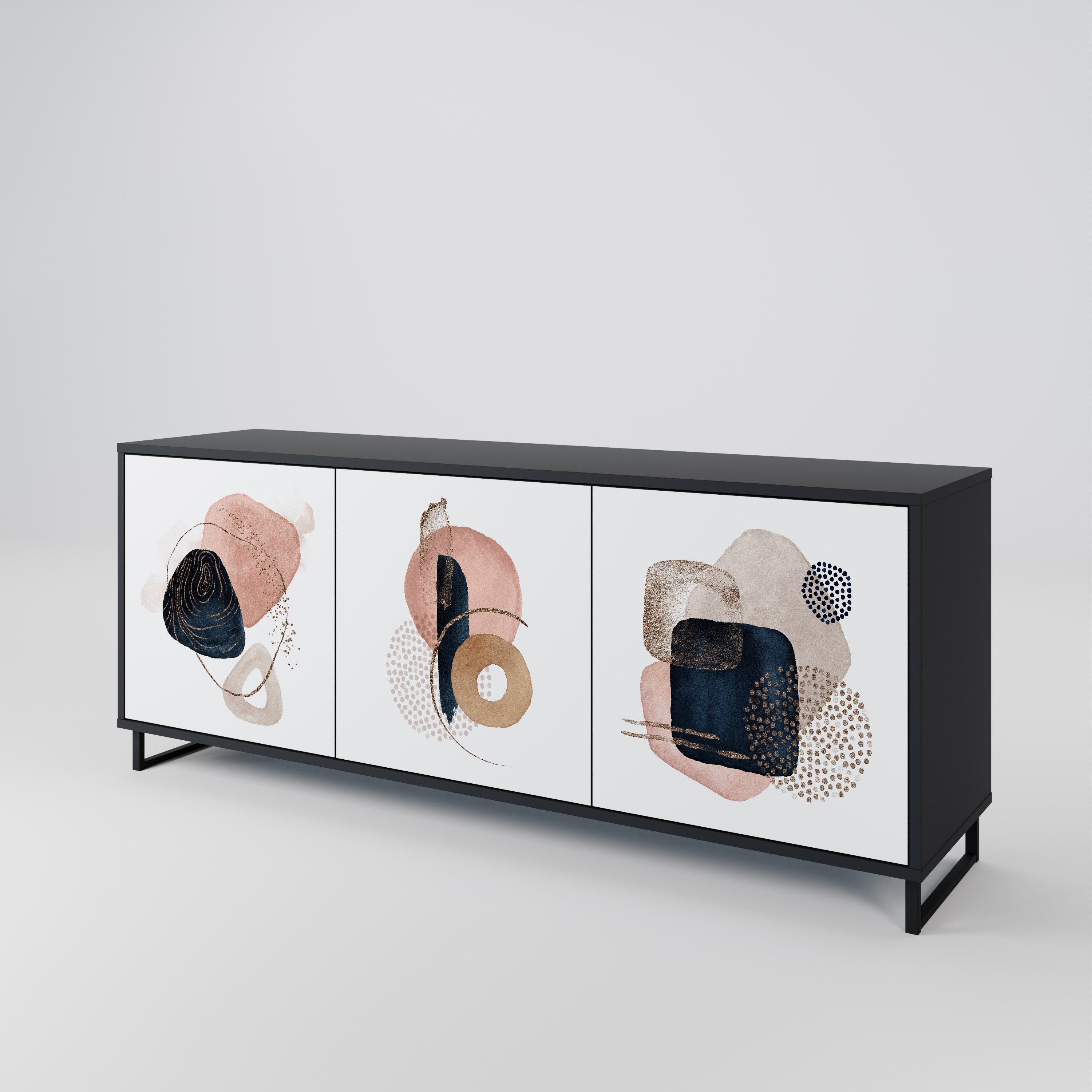 COLORFUL SHAPES 3-Door Sideboard