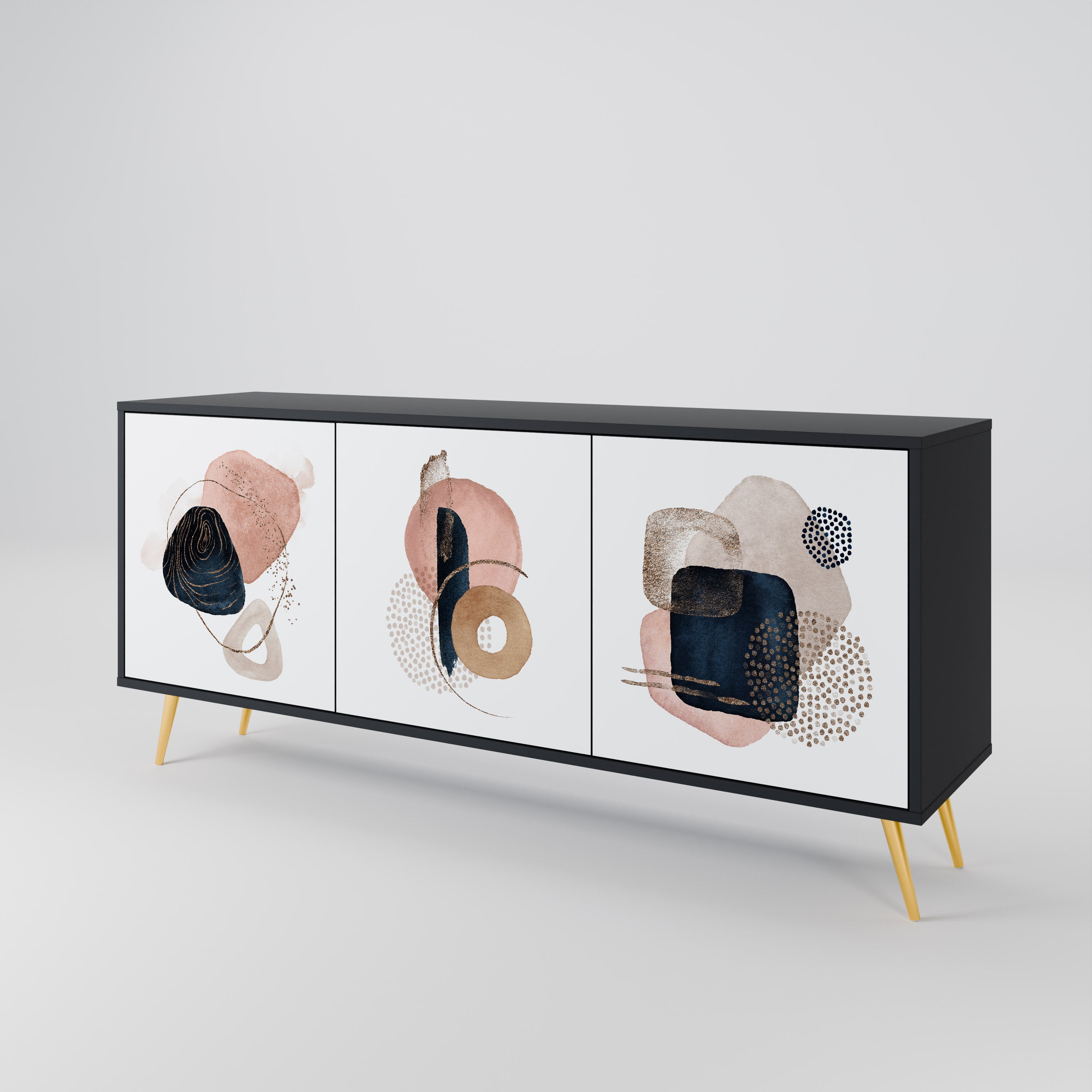 COLORFUL SHAPES 3-Door Sideboard