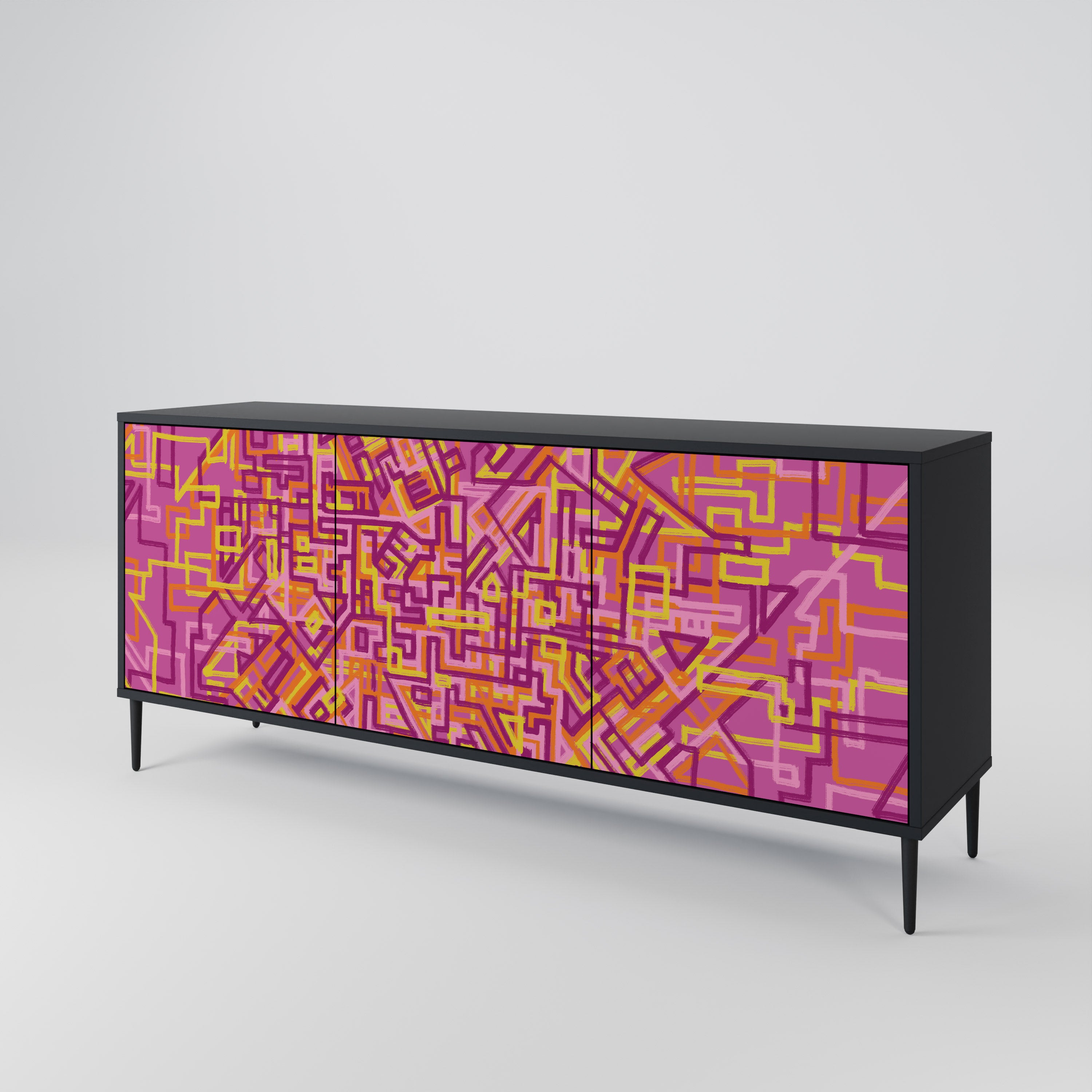 LOVELY MEMORIES Skänk med tre dörrar