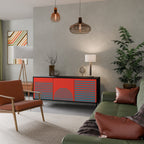 RISING GEOMETRY STARS 3-Door Sideboard