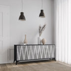SOLID ZIG ZAG 3-türiges Sideboard