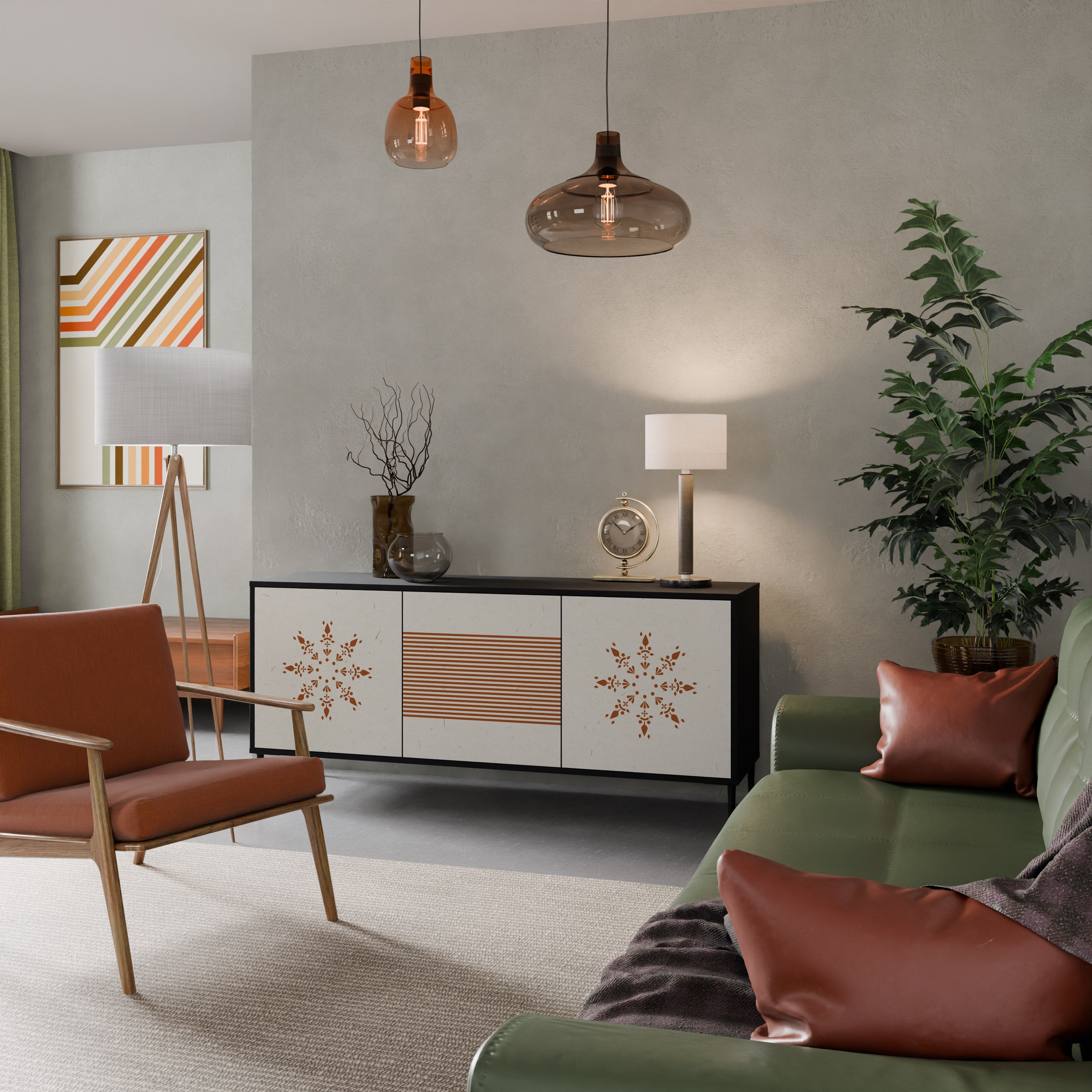 DAILY HARMONY Skänk med tre dörrar