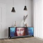 CONSTRUCTIVE ART Skänk med tre dörrar