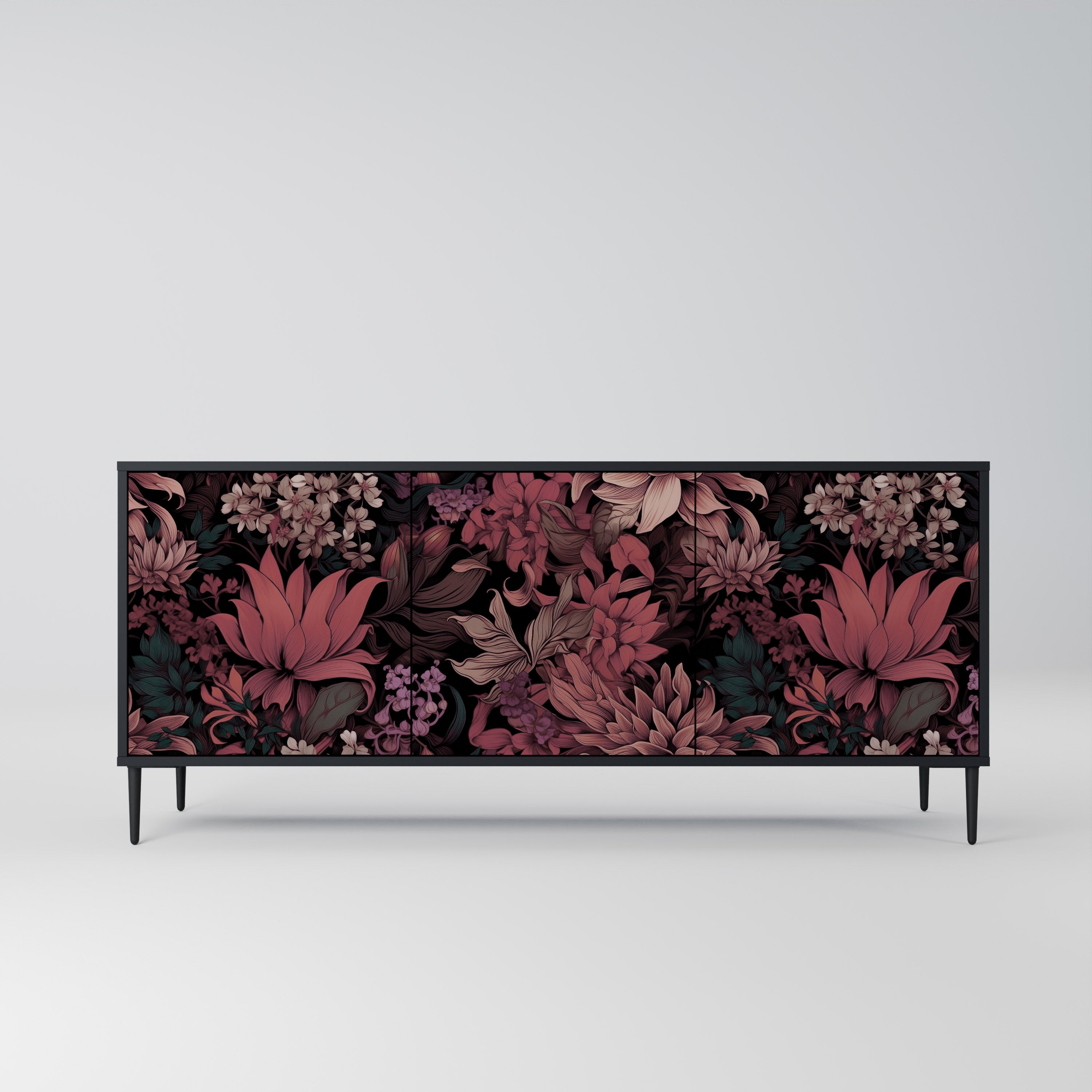 FLORAL WHISPER 3-türiges Sideboard