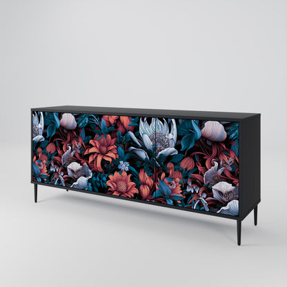ETHEREAL BLOSSOMS 3-Door Sideboard
