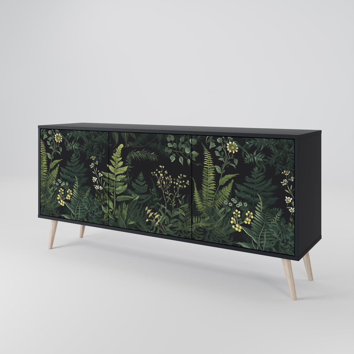 FERN FLOWERS 3-türiges Sideboard