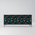 FOWL ORNAMENT 3-Door Sideboard