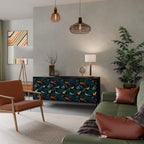 FOWL ORNAMENT 3-Door Sideboard