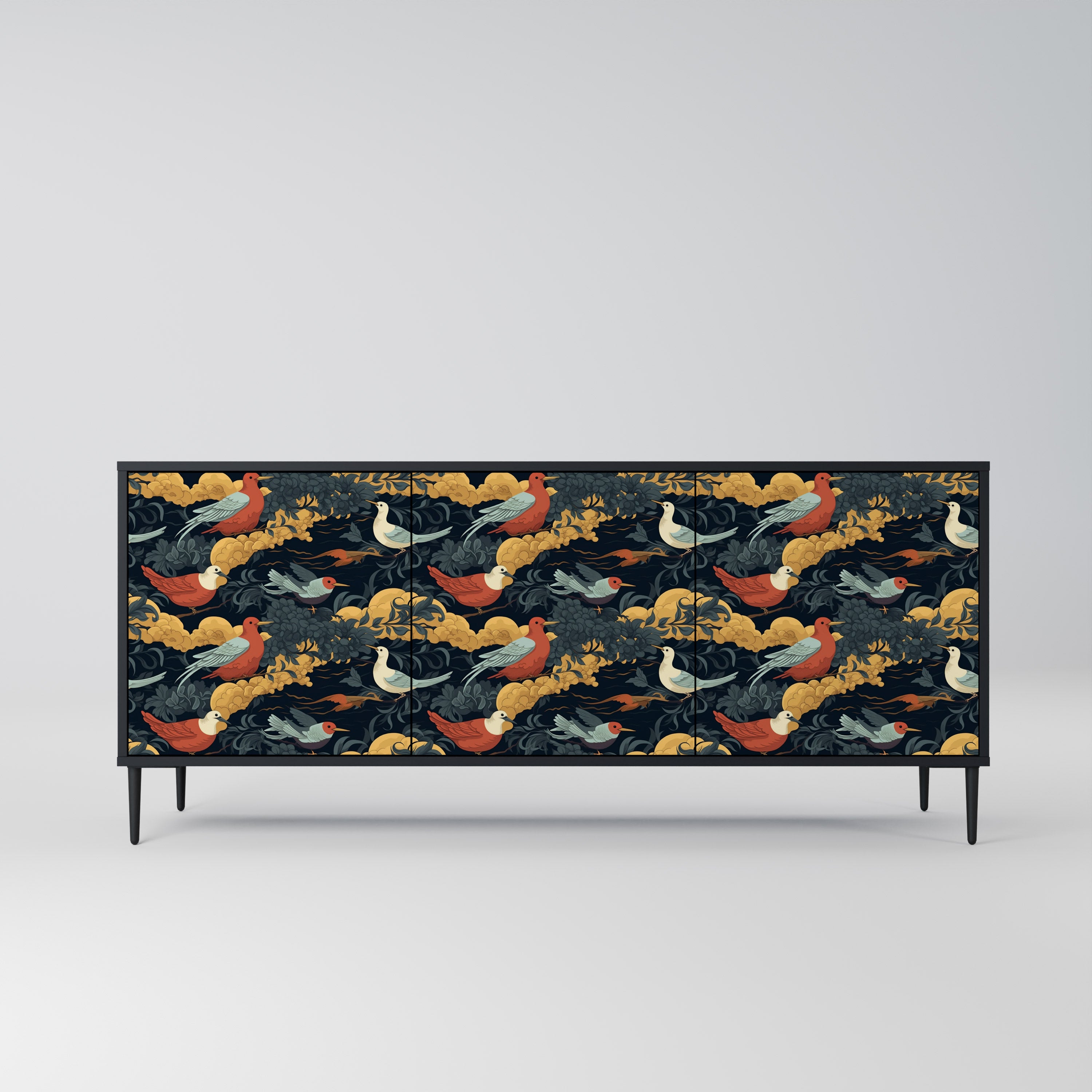 FOWLY DAZE Skänk med tre dörrar