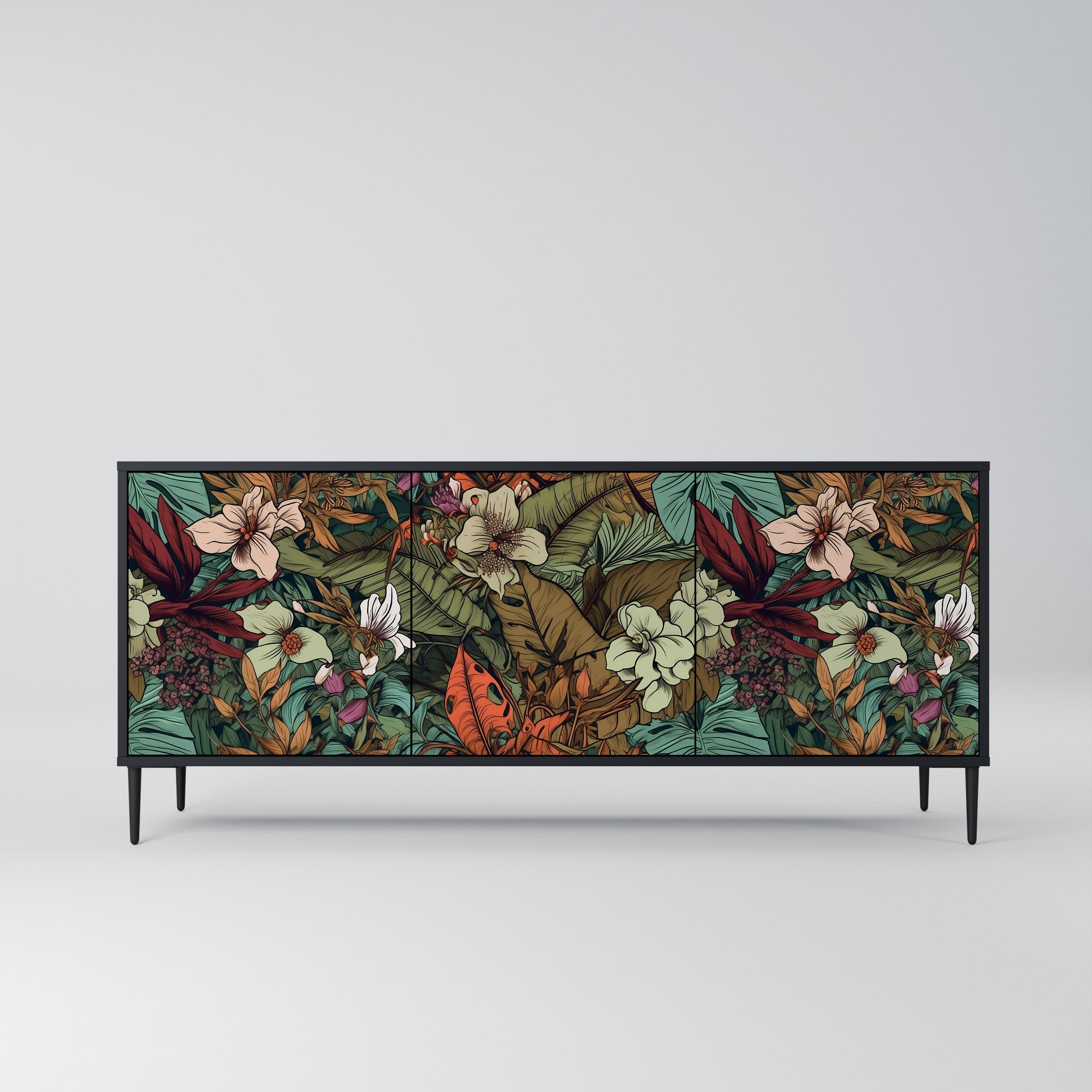 BOTANICAL EMERGENCE 3-Door Sideboard