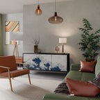 THE GREAT WAVE AT KANAGAWA Skänk med tre dörrar