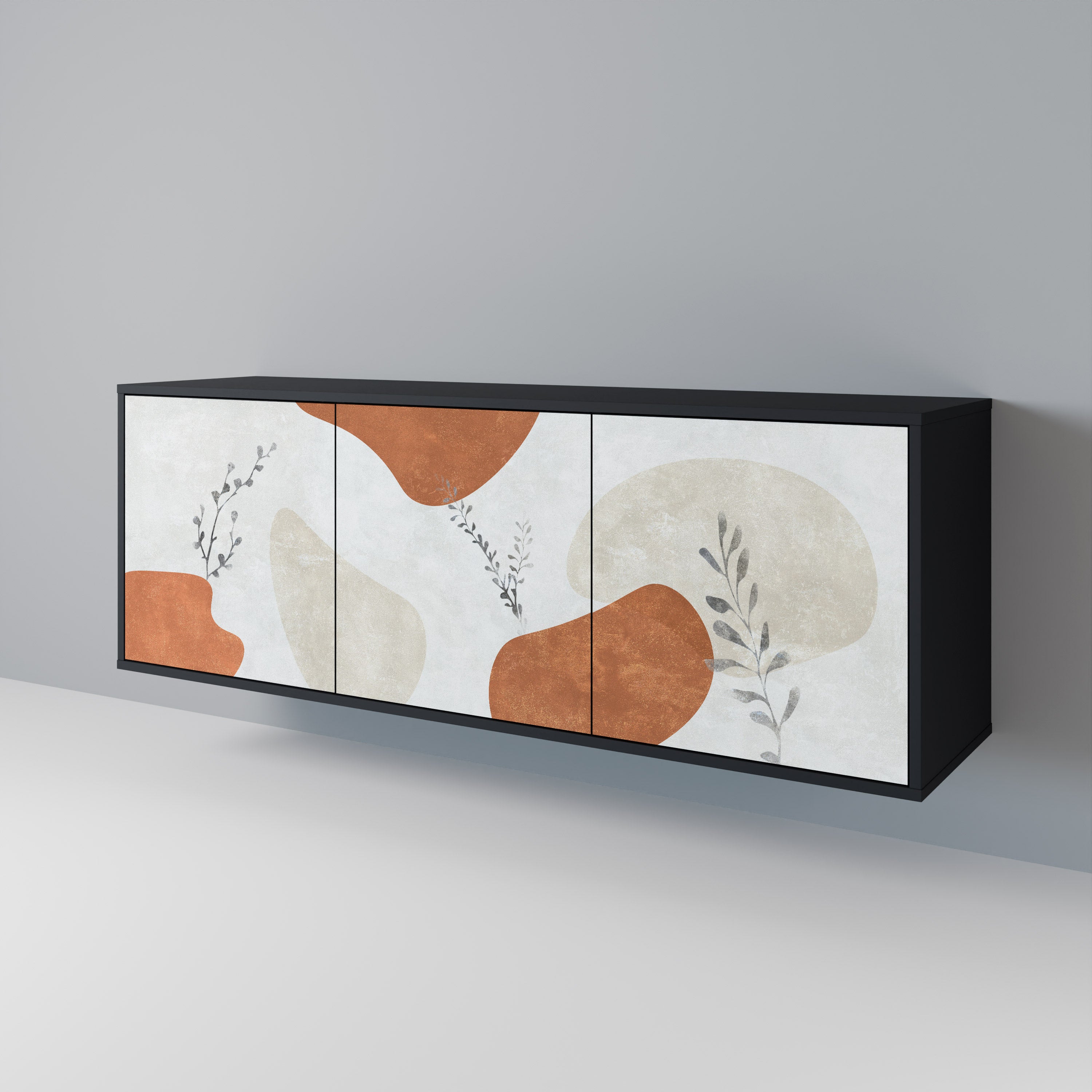 TRANQUIL TWIG Aparador de 3 Puertas