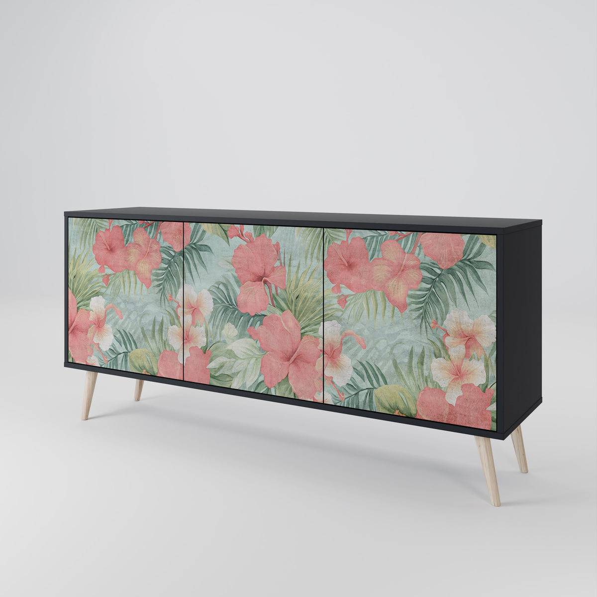 HAWAIIAN SPIRIT Skänk med tre dörrar