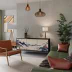 JAPANESE LANDSCAPE Aparador de 3 Portas