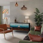 LUNAR SECRETS Aparador de 3 Puertas