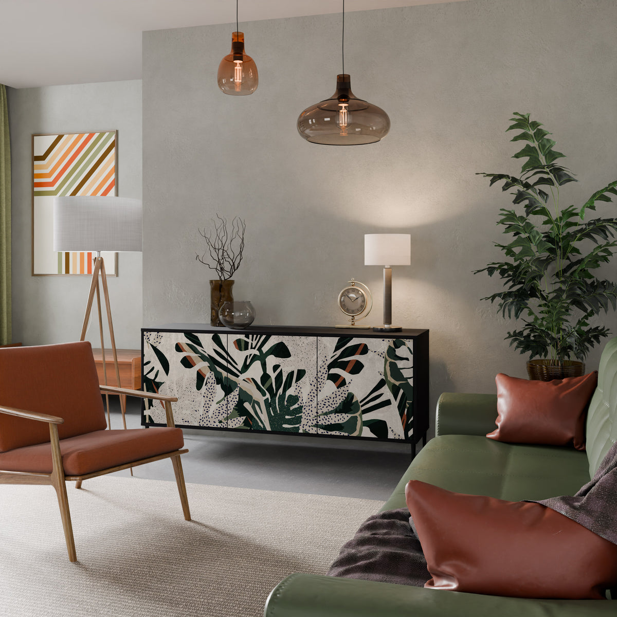 VERDURE FORMATION 3-Door Sideboard