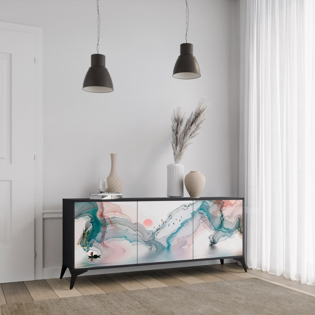 VELVET CROSSING Aparador de 3 Portas