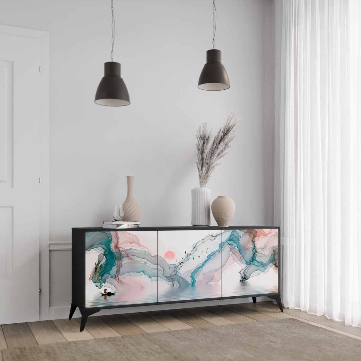 VELVET CROSSING 3-Door Sideboard