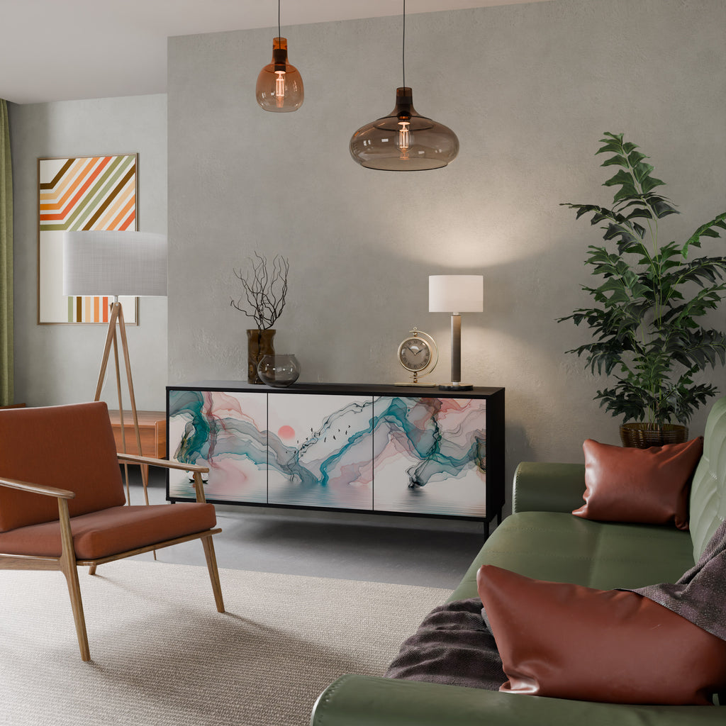 VELVET CROSSING Aparador de 3 Portas