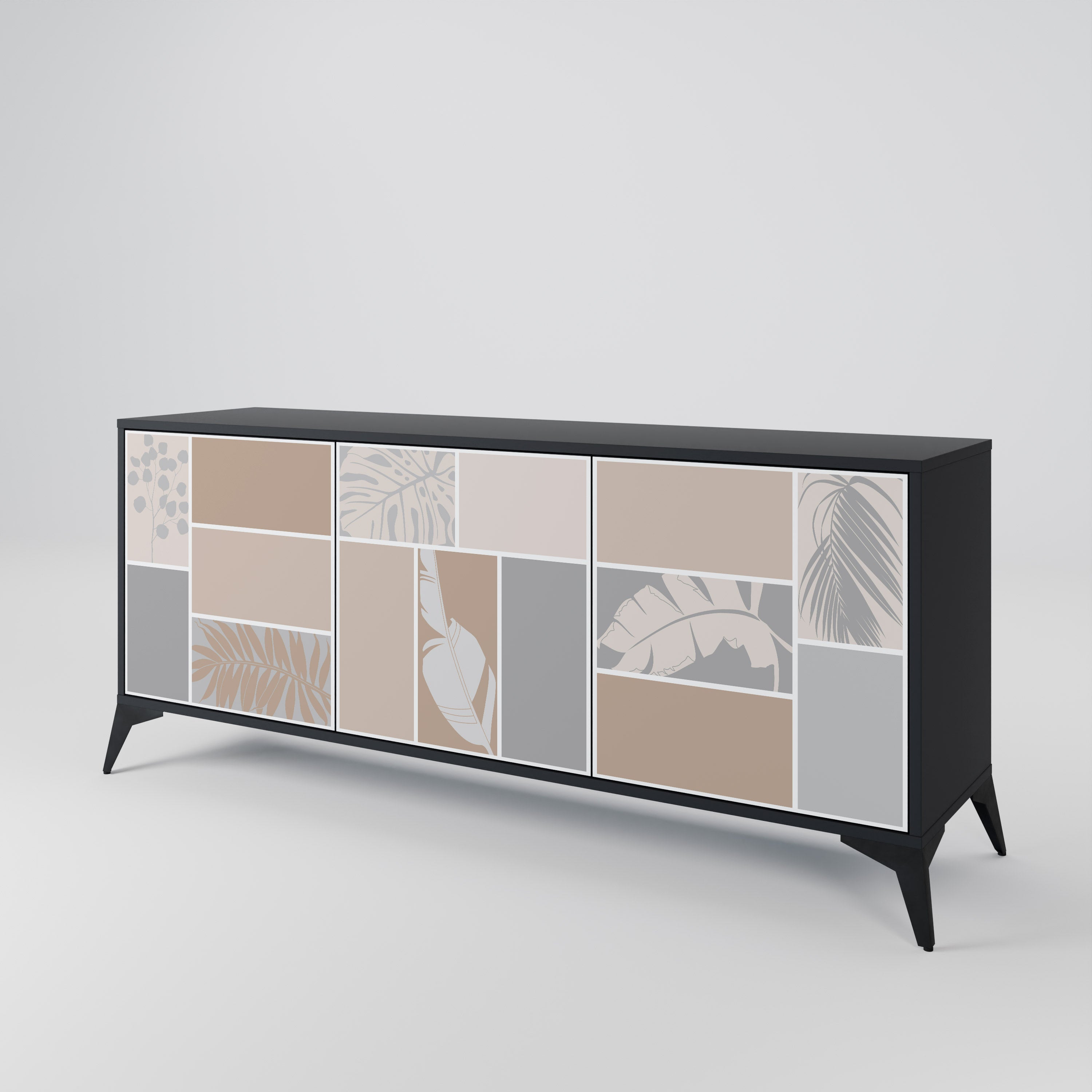 TROPICAL SHAPES 3-Door Sideboard