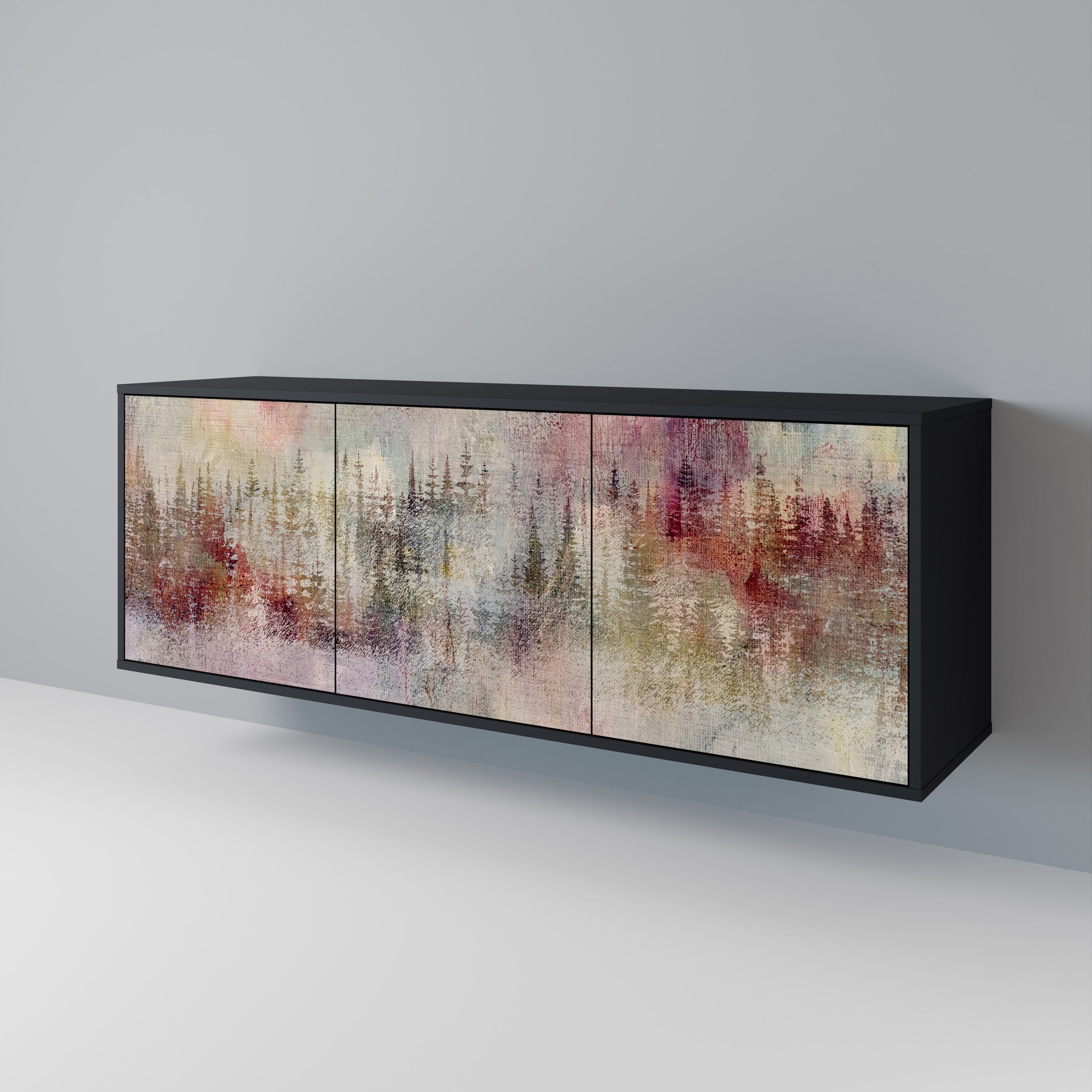 VEILED SUMMIT Aparador de 3 Puertas