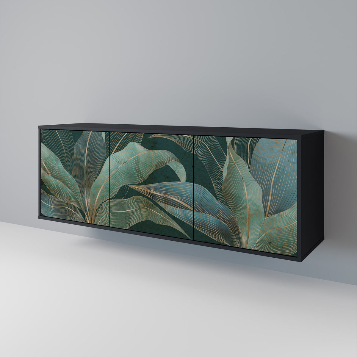 ROYAL GREEN Aparador de 3 Portas