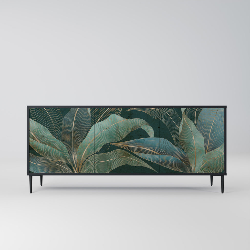 ROYAL GREEN Skänk med tre dörrar