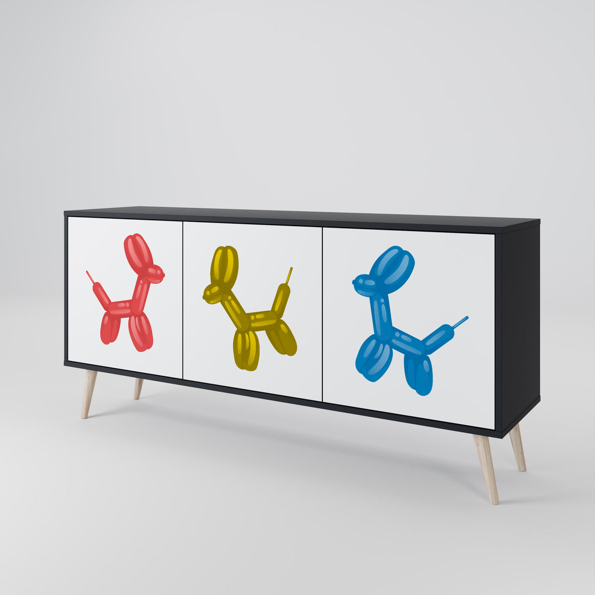 CHILDHOOD MEMORY 3-Door Sideboard