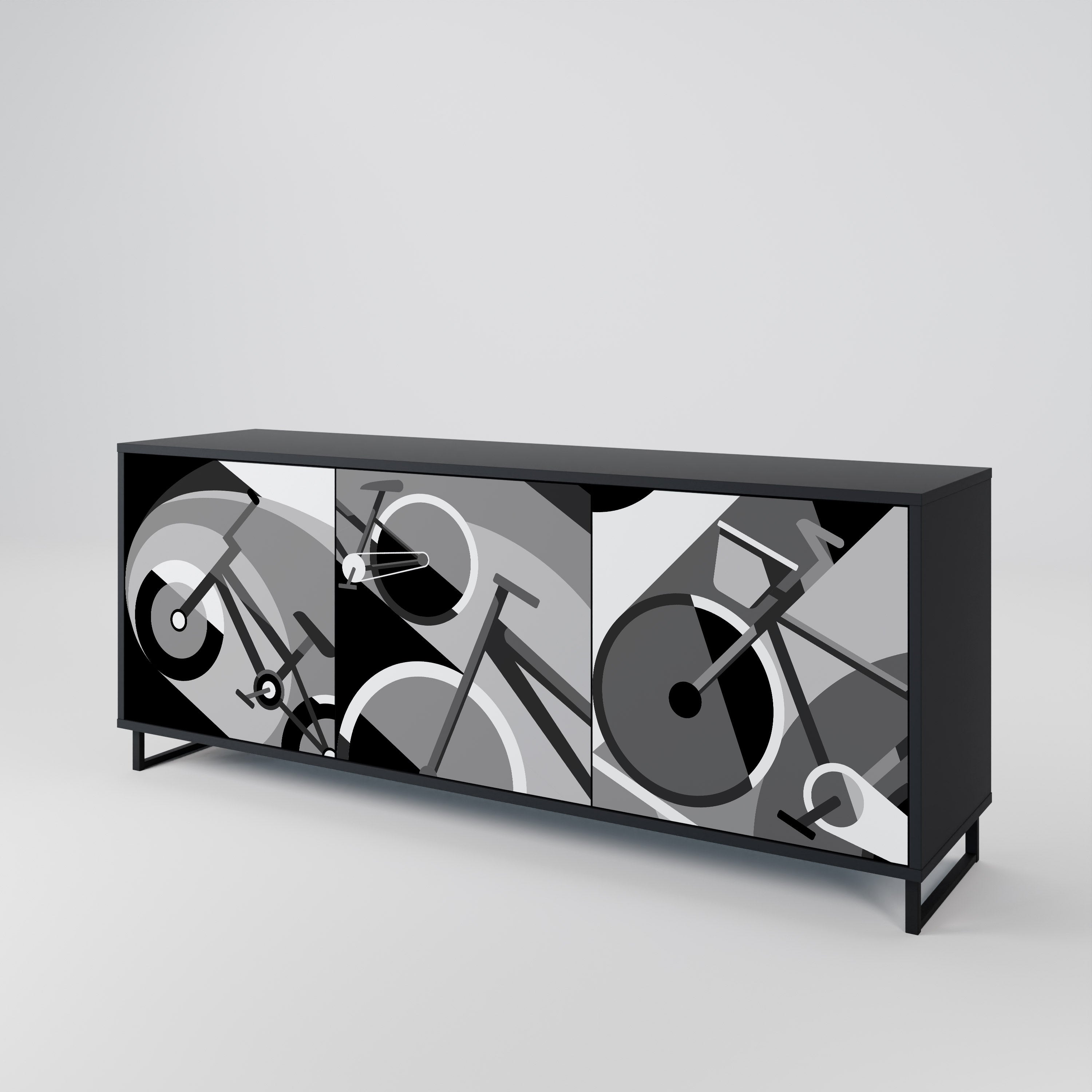 BIKE ENERGY Μπουφές 3-θυρών