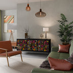 MIDNIGHT GARDEN 3-Door Sideboard