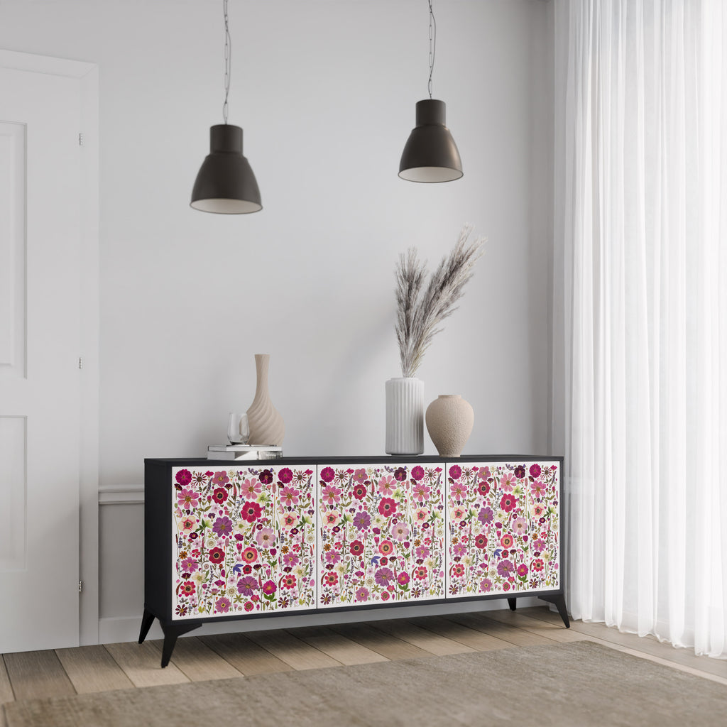 PETAL GARDEN 3-Door Sideboard