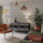 ARTFUL GEOMETRY 3-Door Sideboard