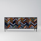 VIBRANT PATCHWORK 3-Door Sideboard