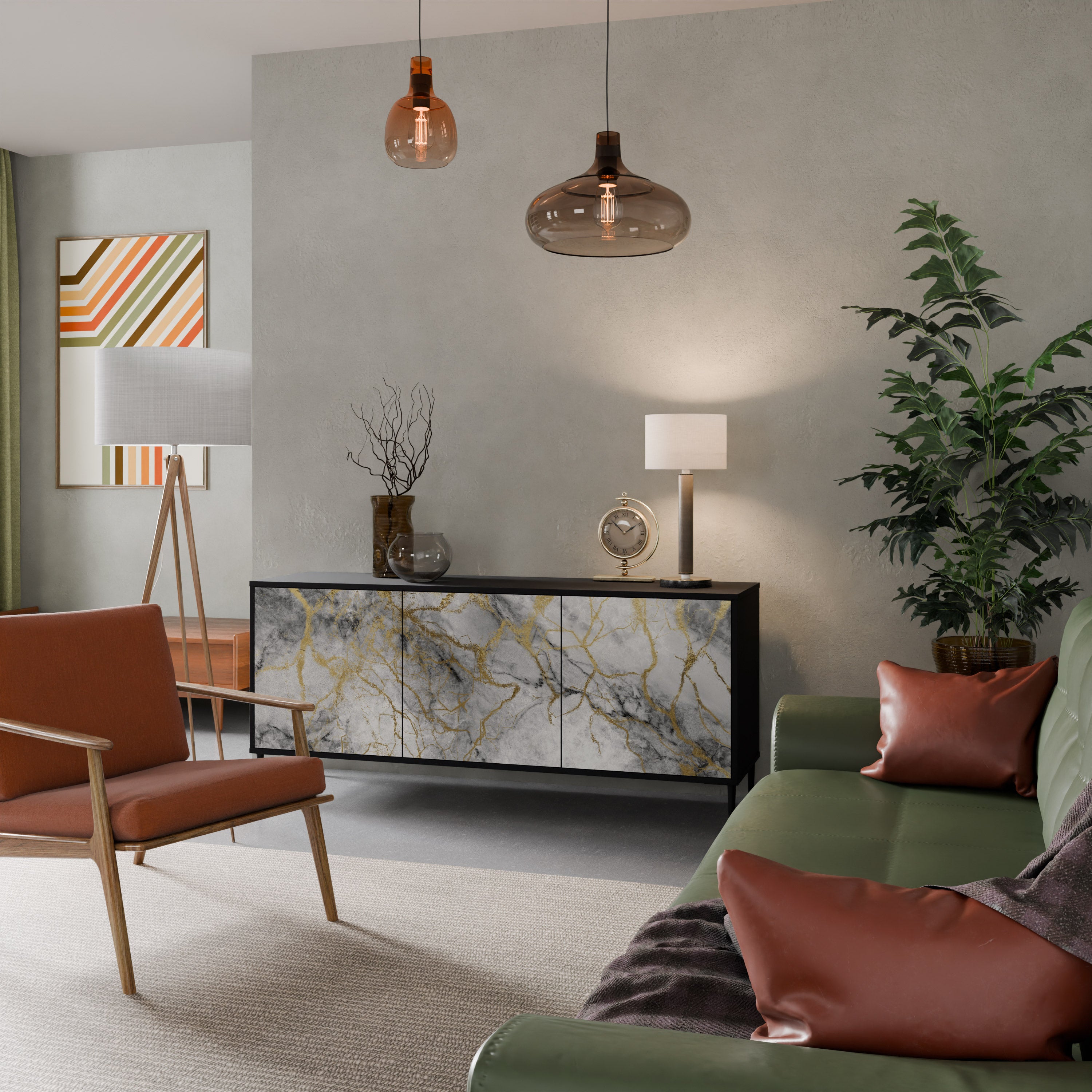 TIMELESS GLIDE Μπουφές 3-θυρών