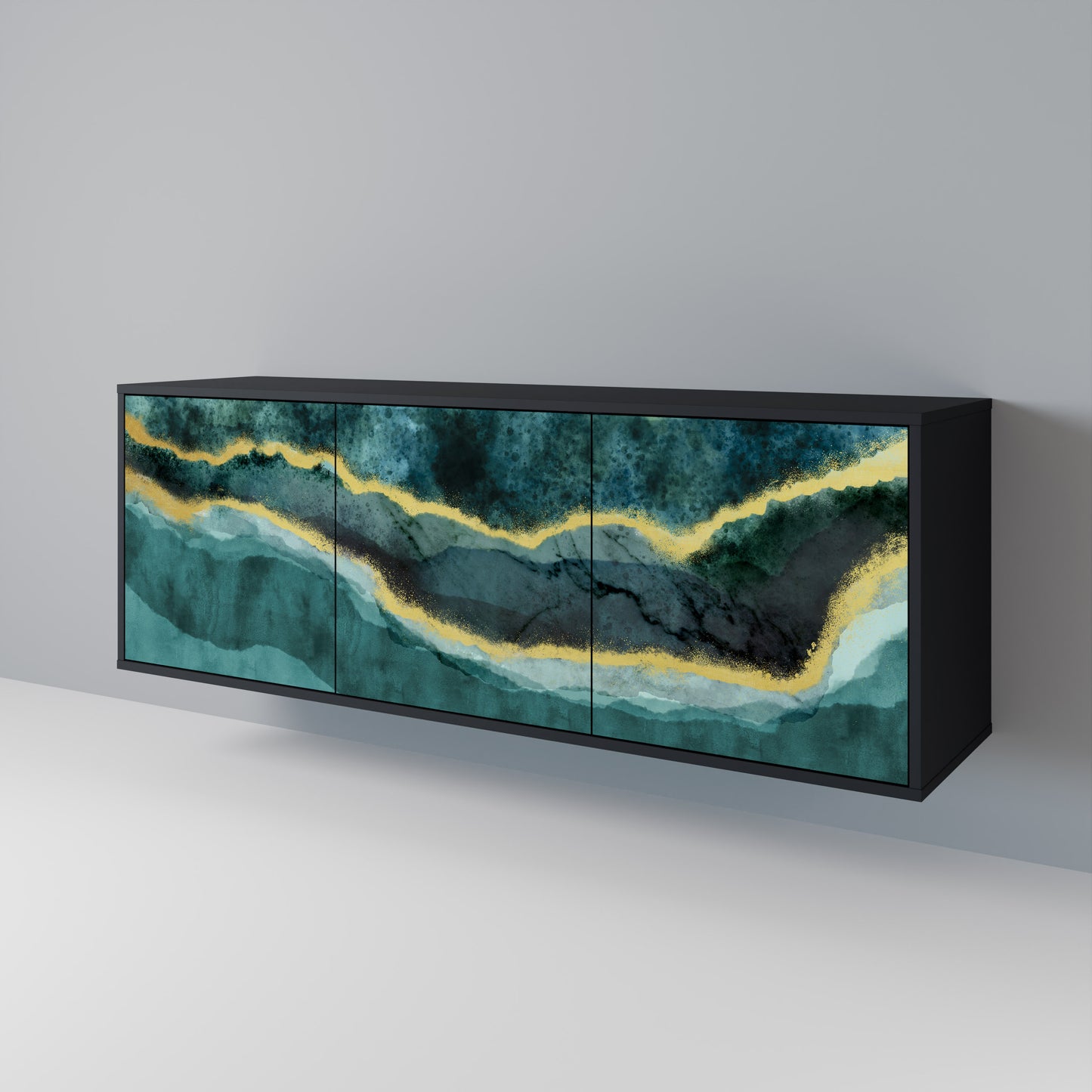 GOLDRUSH ODYSSEY 3-türiges Sideboard