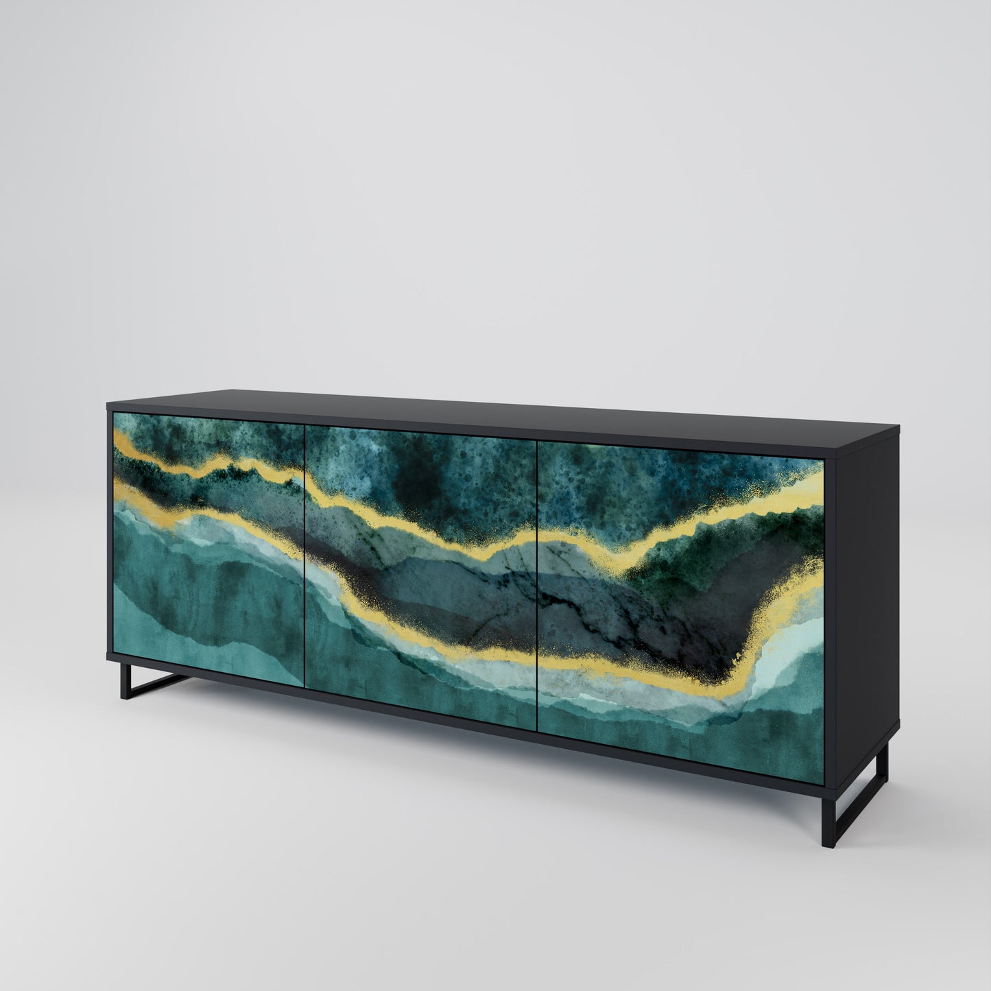GOLDRUSH ODYSSEY 3-türiges Sideboard