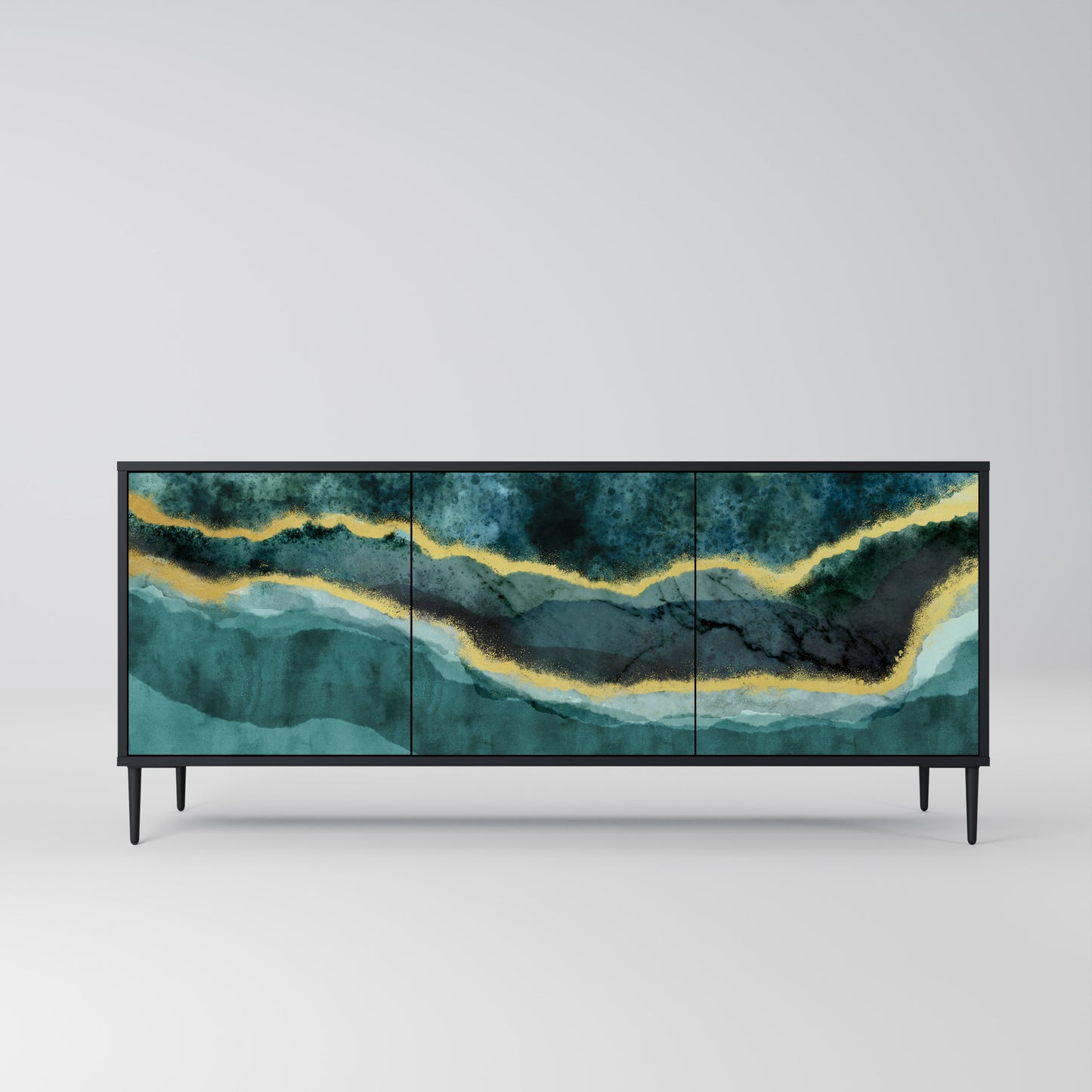 GOLDRUSH ODYSSEY 3-türiges Sideboard