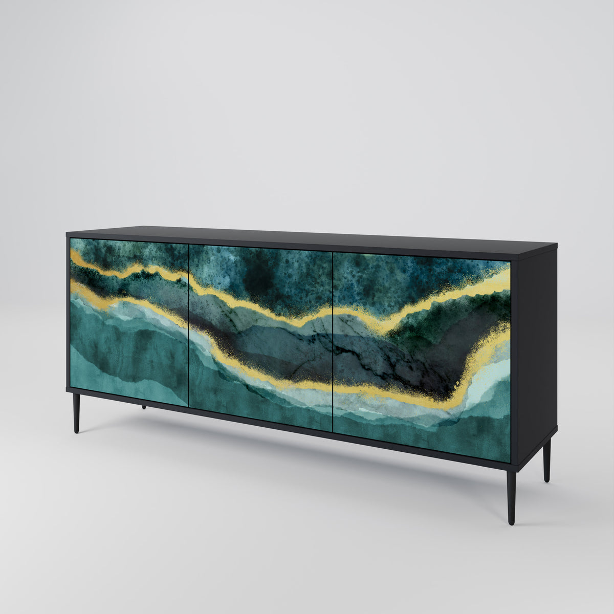 GOLDRUSH ODYSSEY 3-Door Sideboard