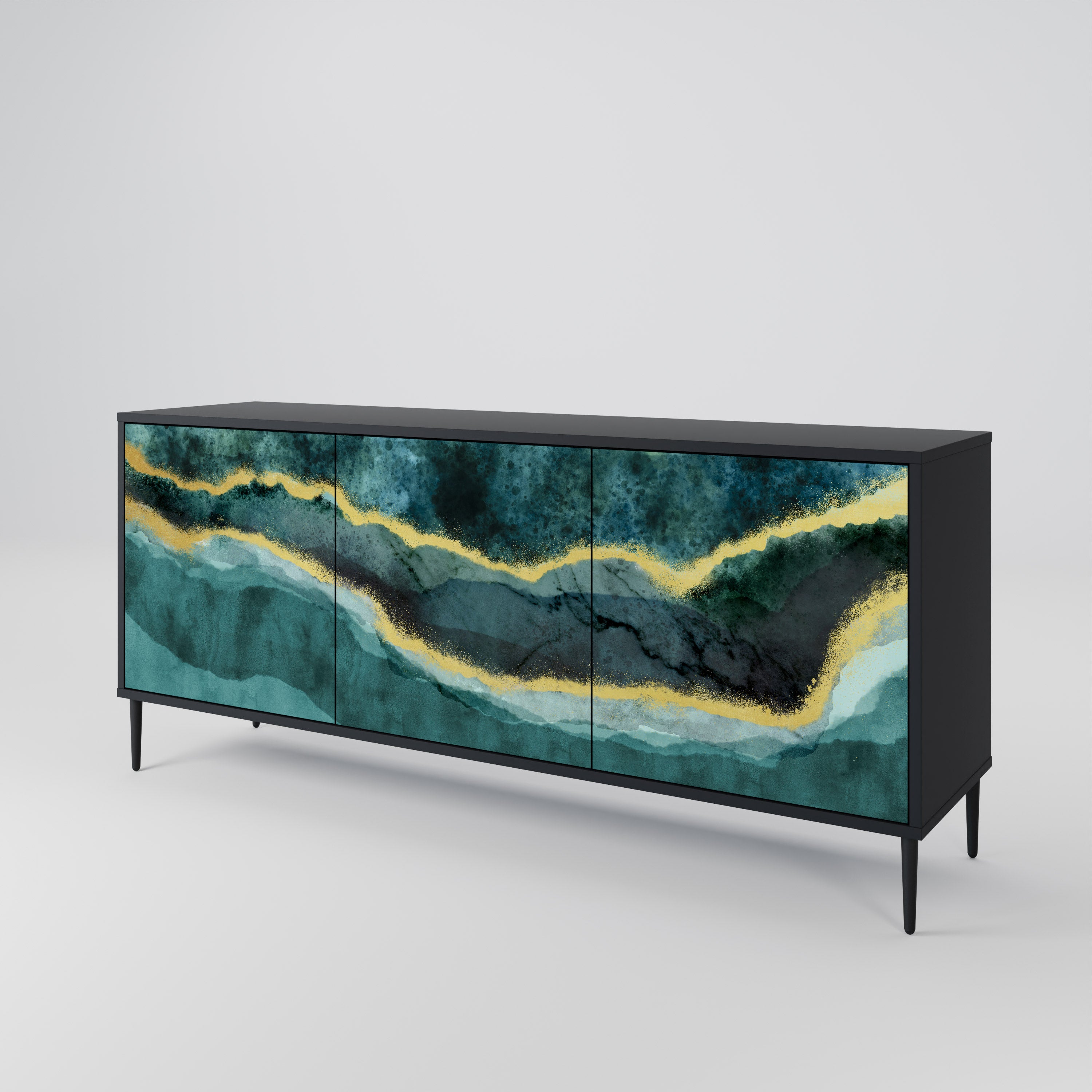 GOLDRUSH ODYSSEY Μπουφές 3-θυρών