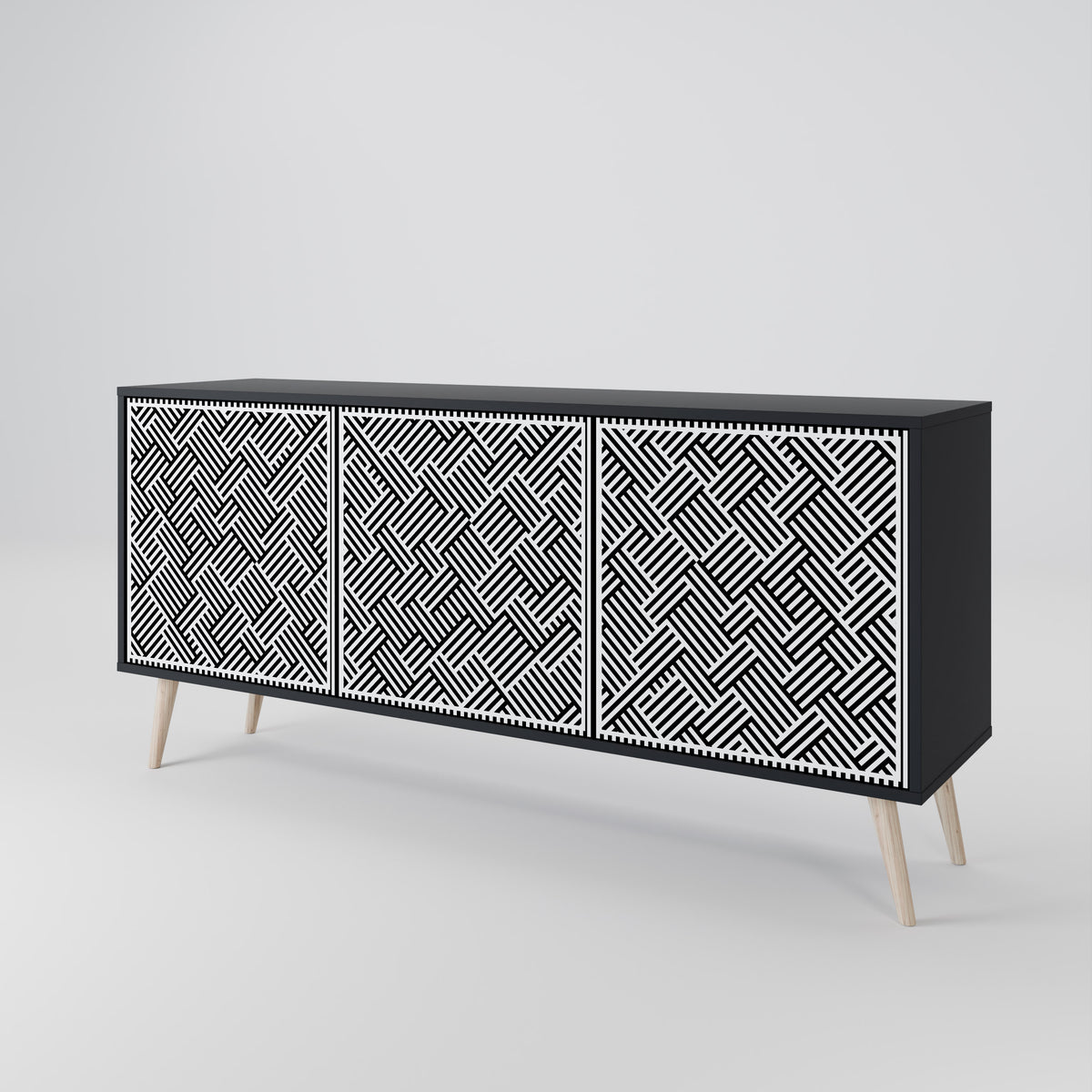 TEMPORARY SEQUENCE 3-Door Sideboard
