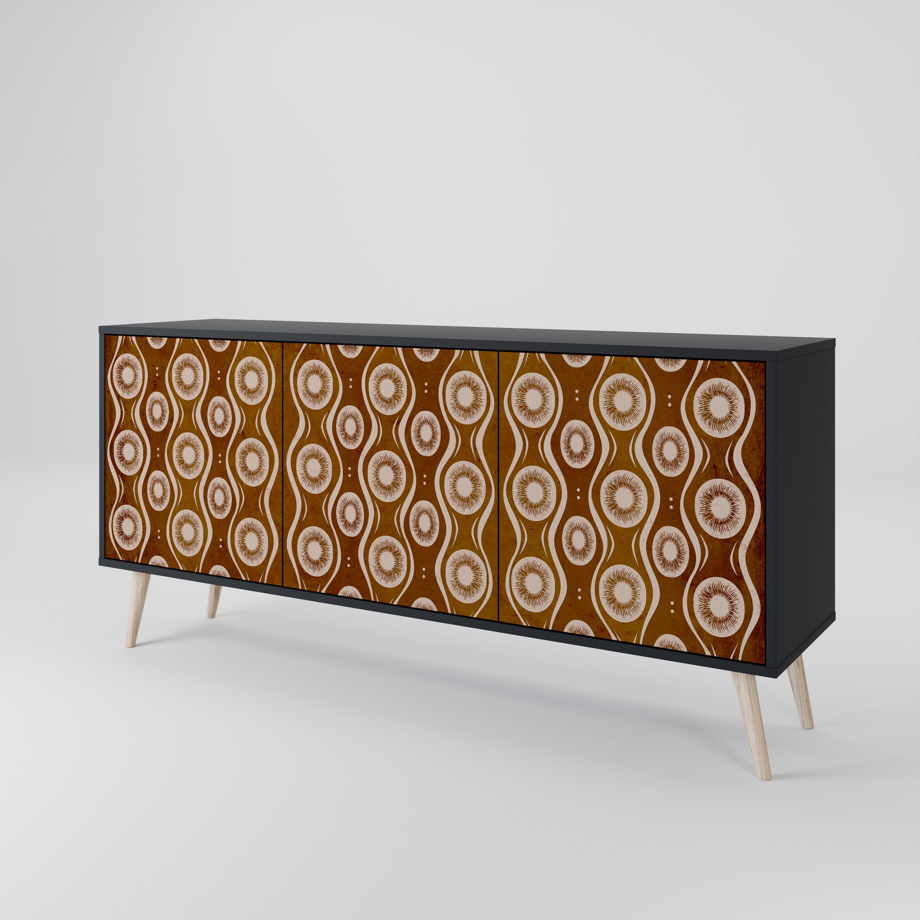 BROWN EYES 3-Door Sideboard