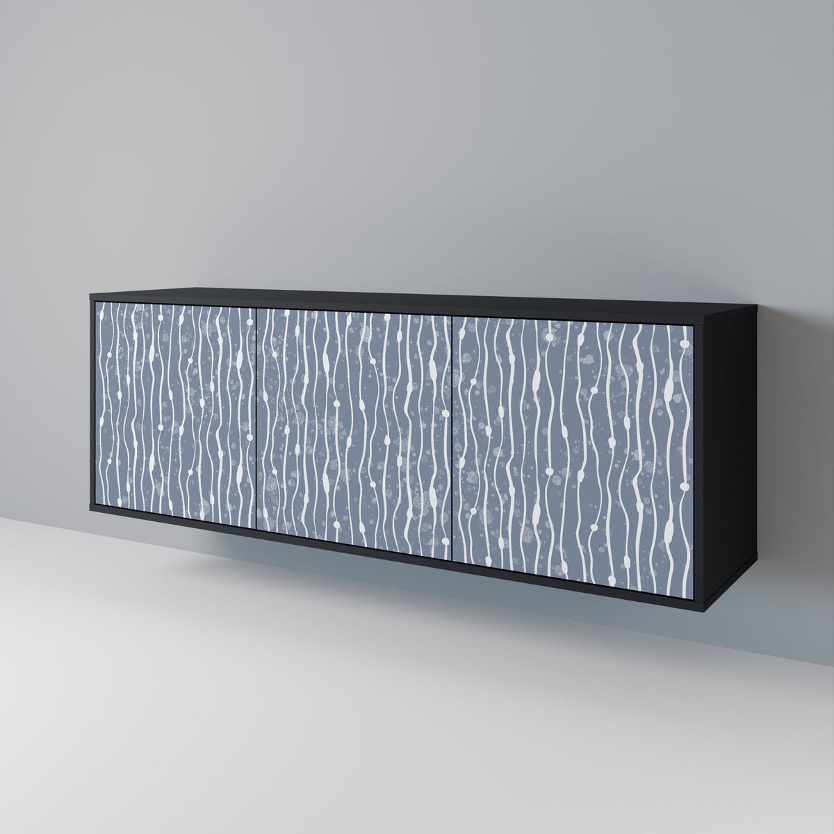 GRAPHITE RAIN 3-Door Sideboard
