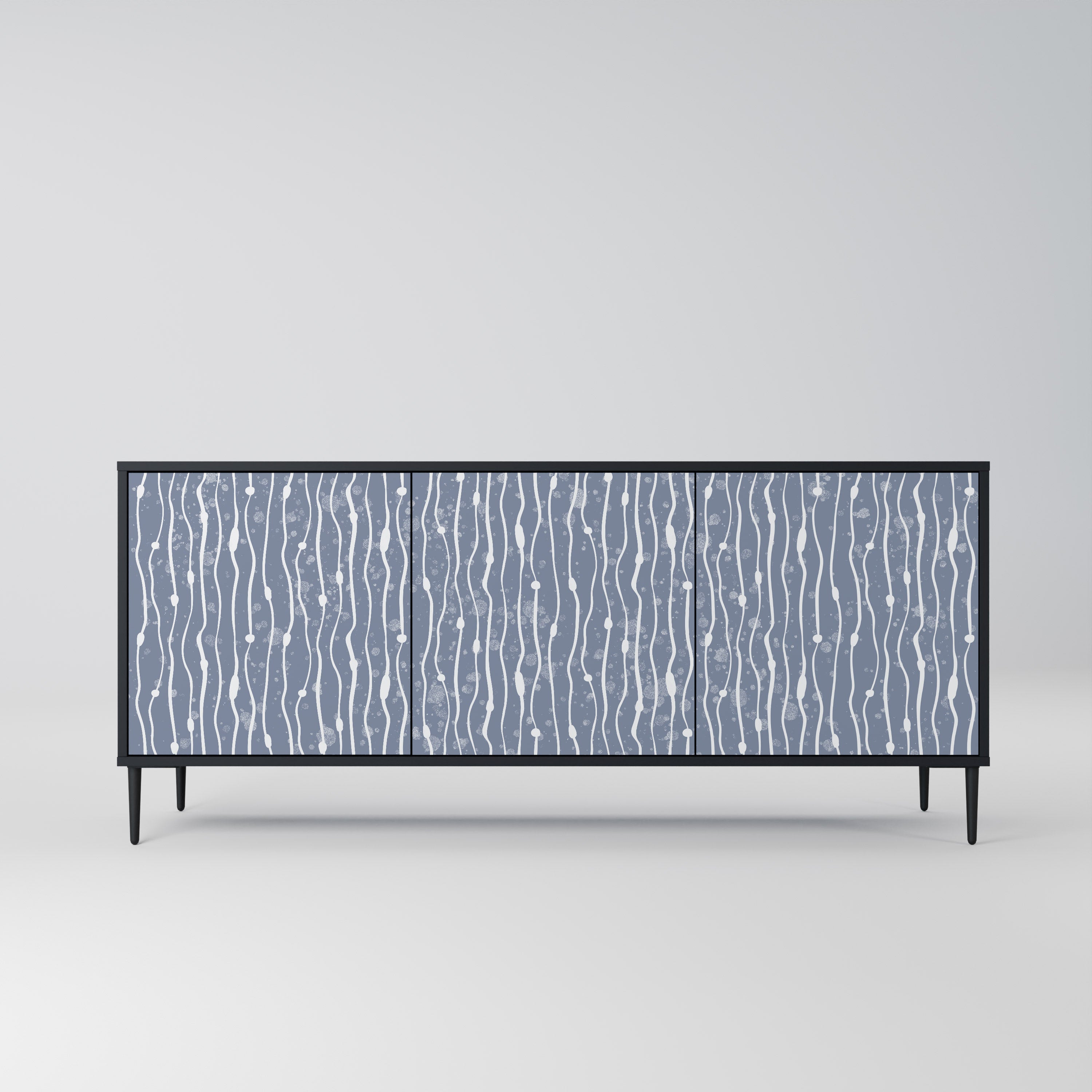 GRAPHITE RAIN 3-Door Sideboard