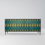 POLYGONS 3-türiges Sideboard