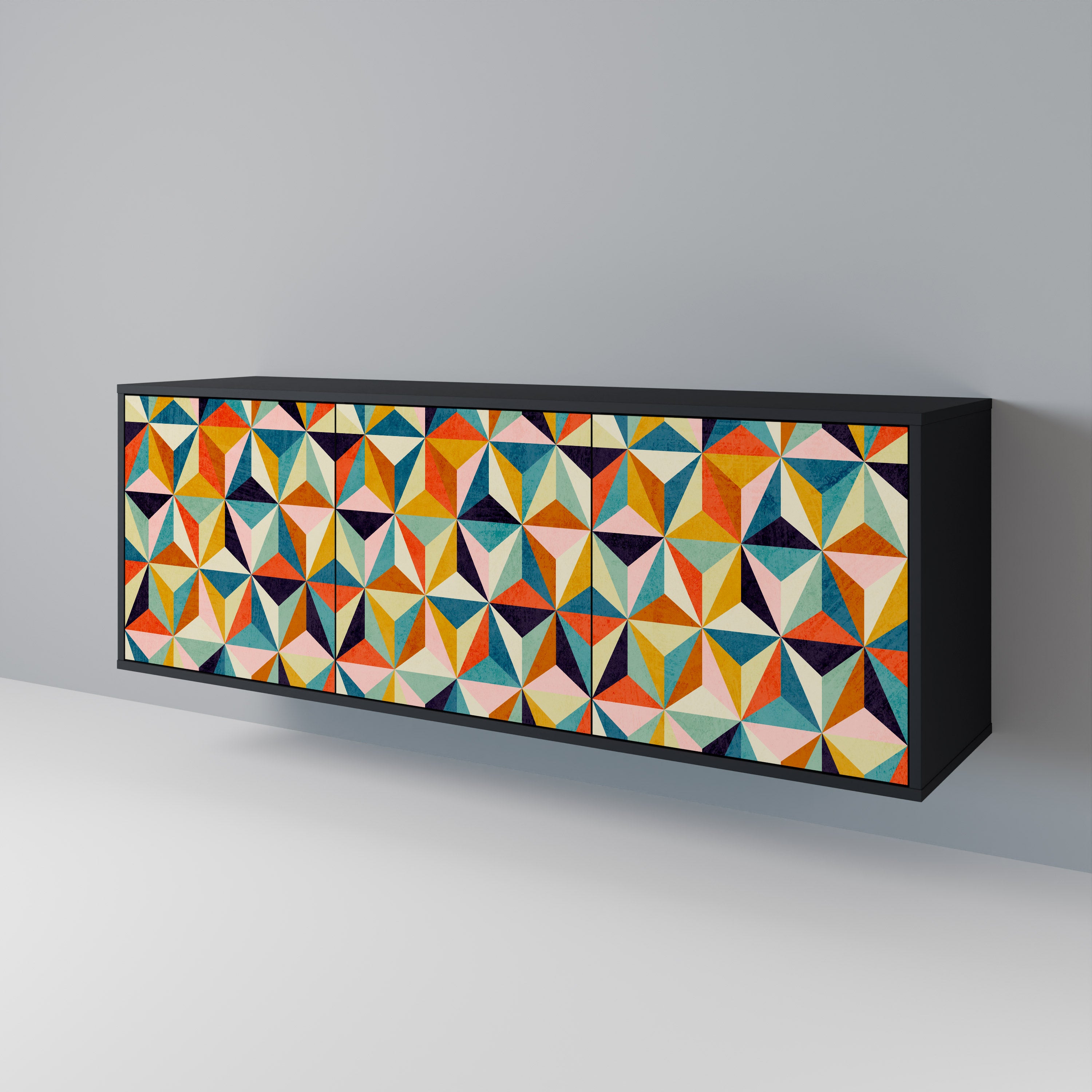 TESSELATE TREASURES 3-Door Sideboard