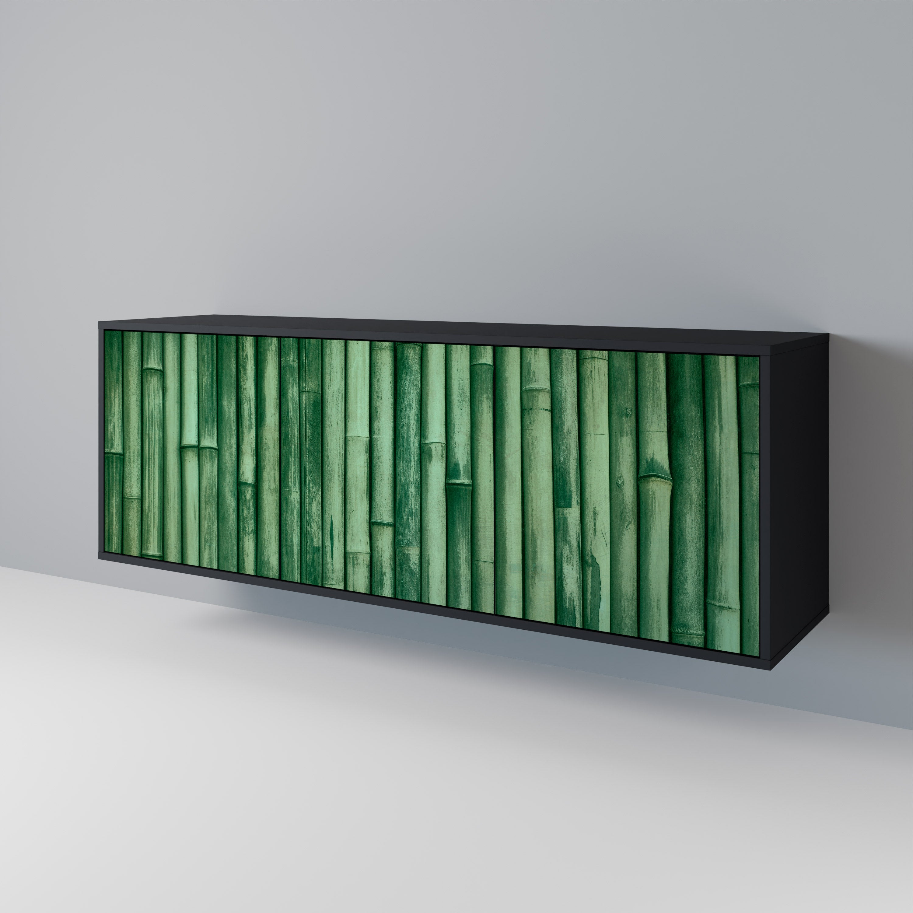 NATURAL GREEN 3-Door Sideboard