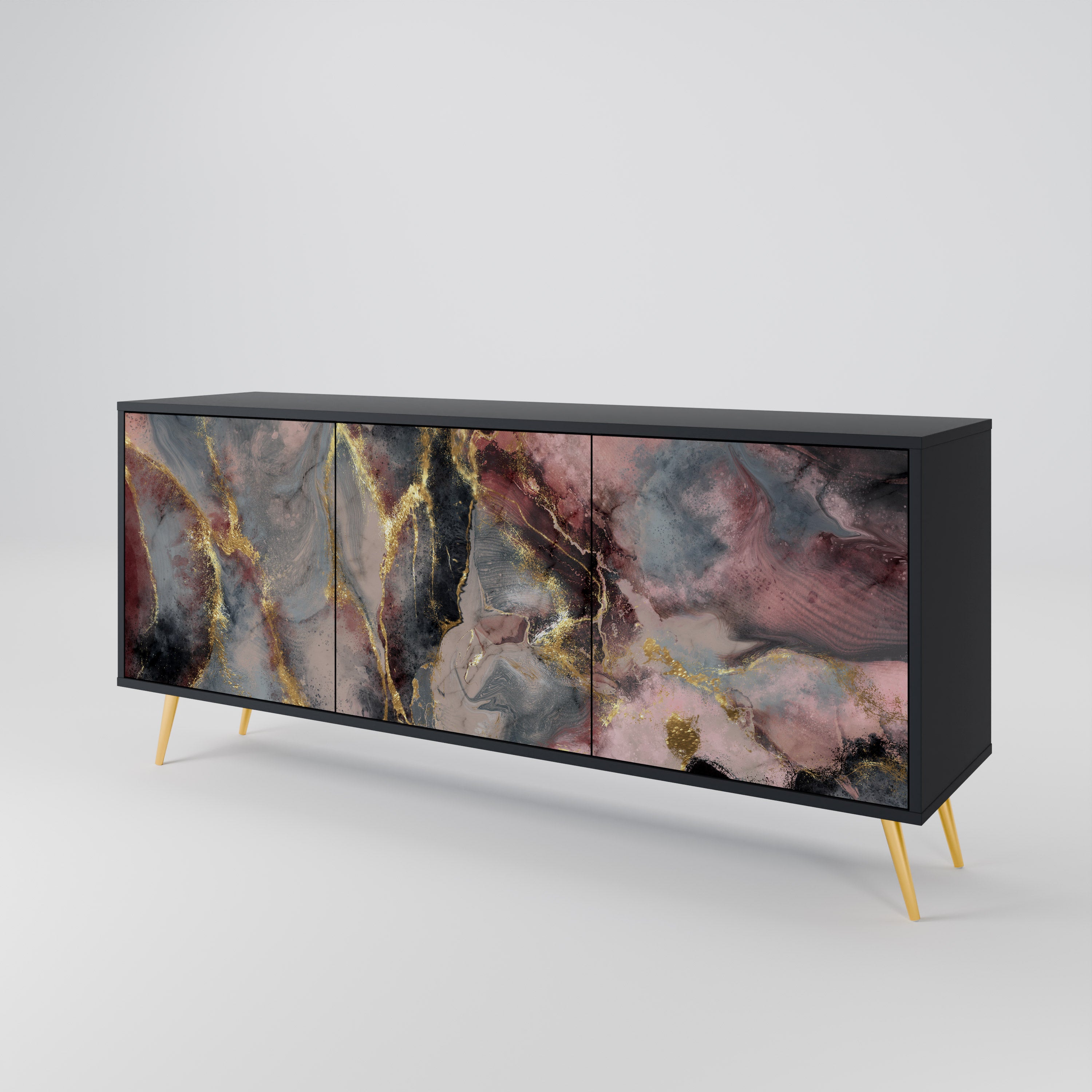 GOLDEN TIDES 3-Door Sideboard