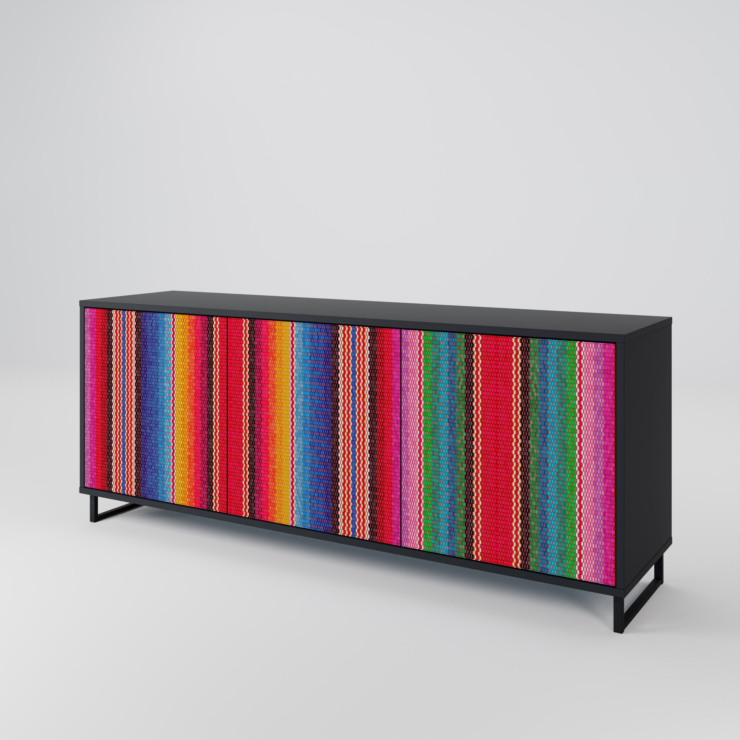 ETHNIC MEXICAN 3-Door Sideboard
