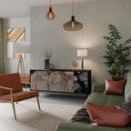 GILDED SWIRLS Μπουφές 3-θυρών